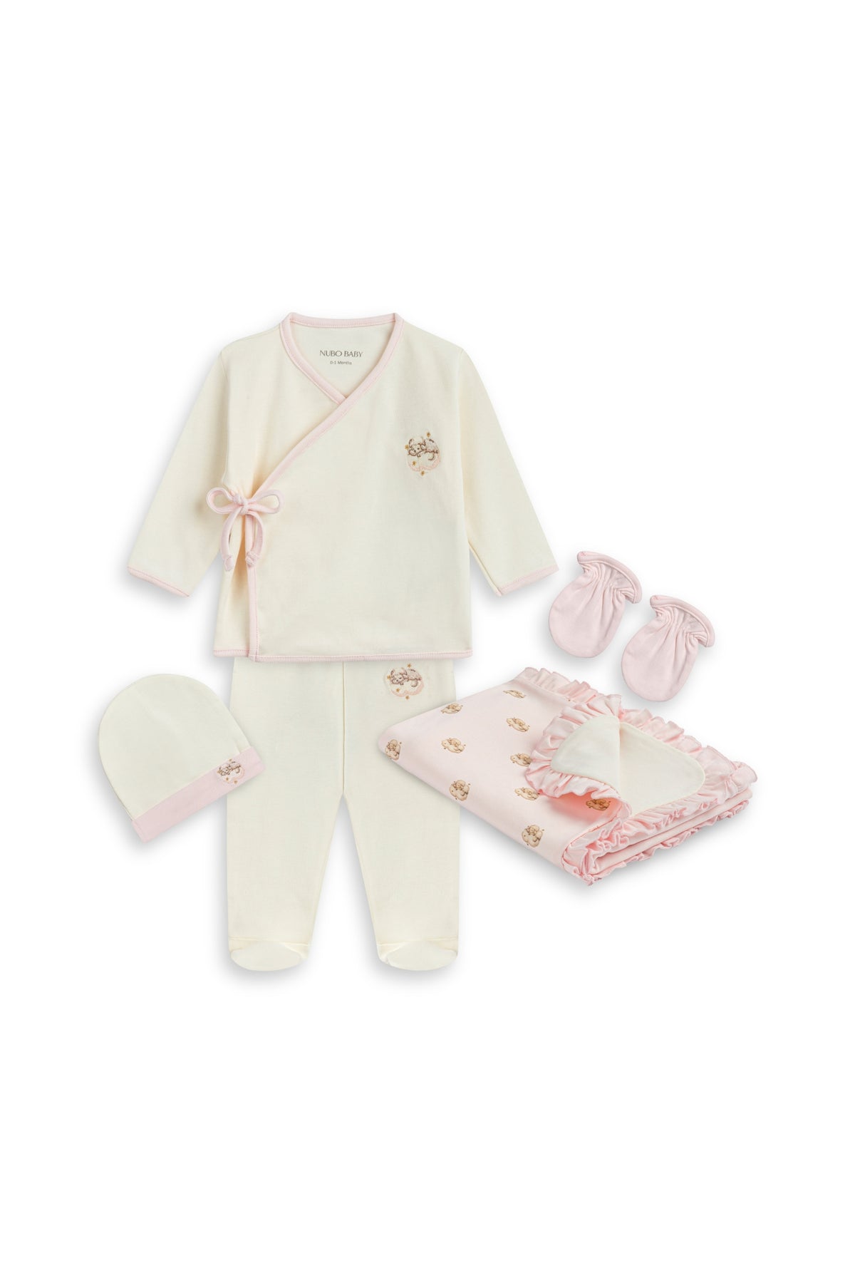 5-Piece Newborn Set - Sheep