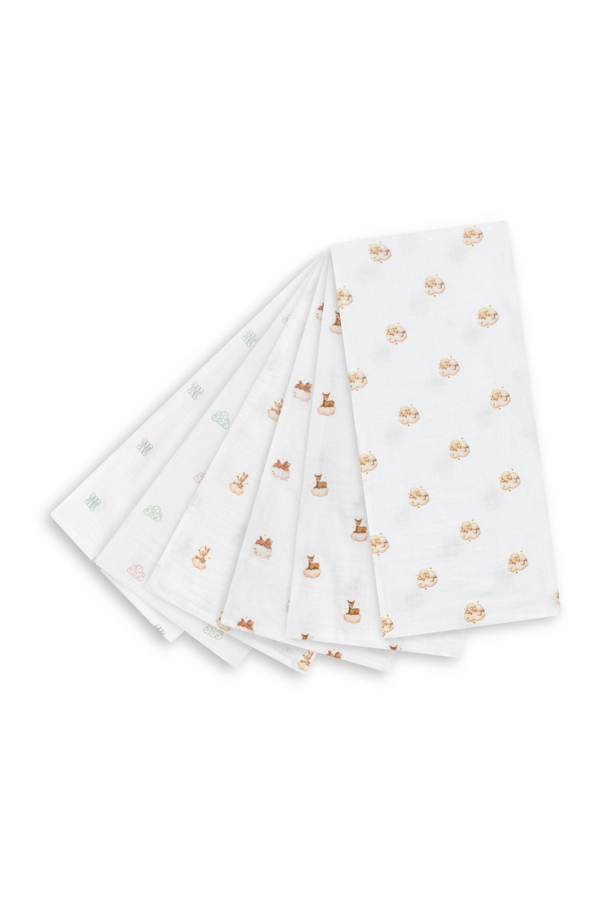 6-piece Muslin Shoulder Cloth Set