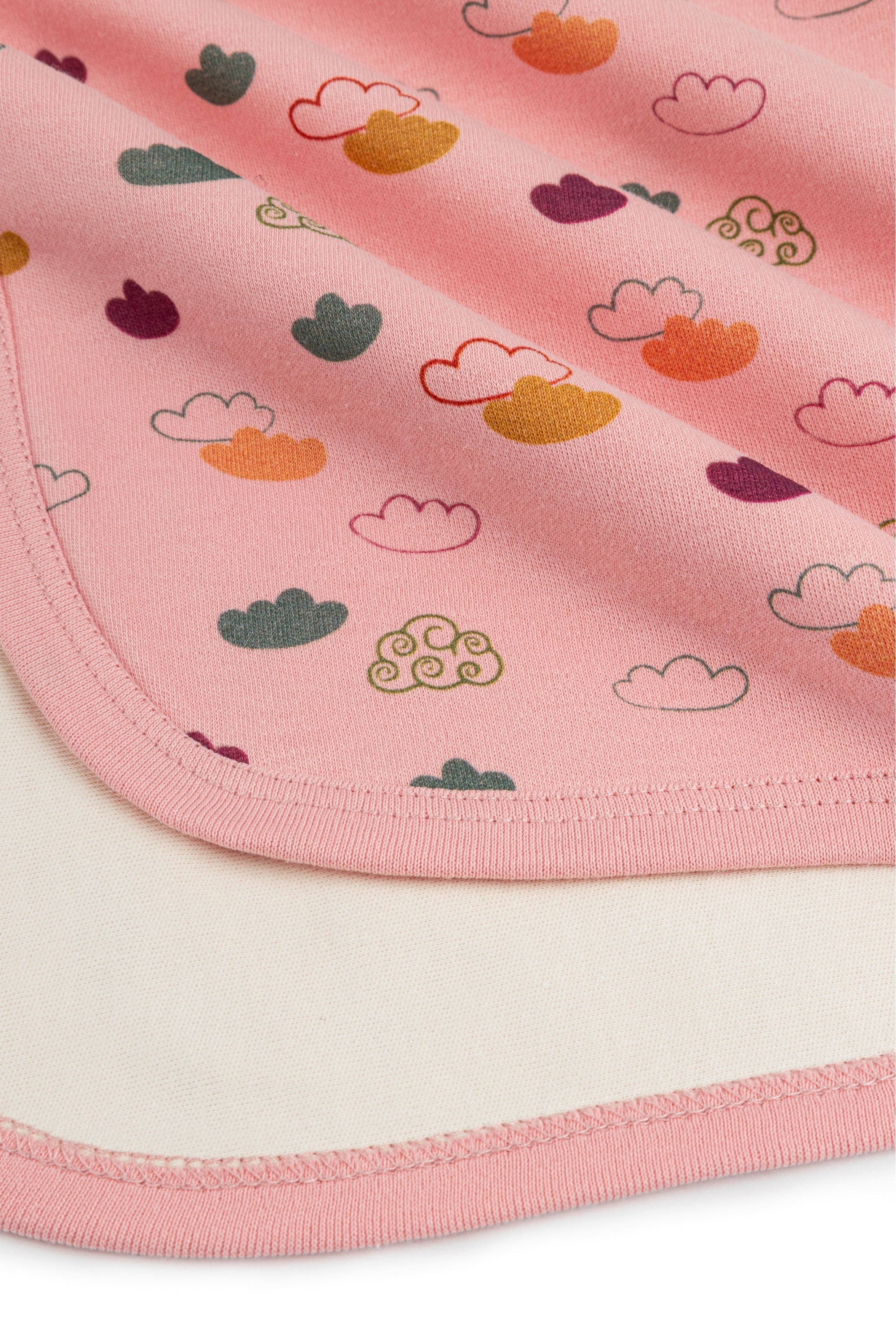 Cloud Print Baby Blanket