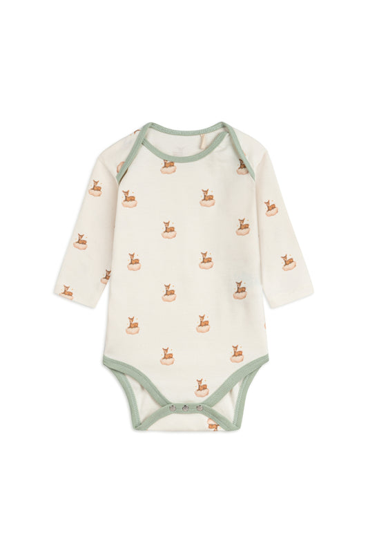 Deer Print Bodysuit