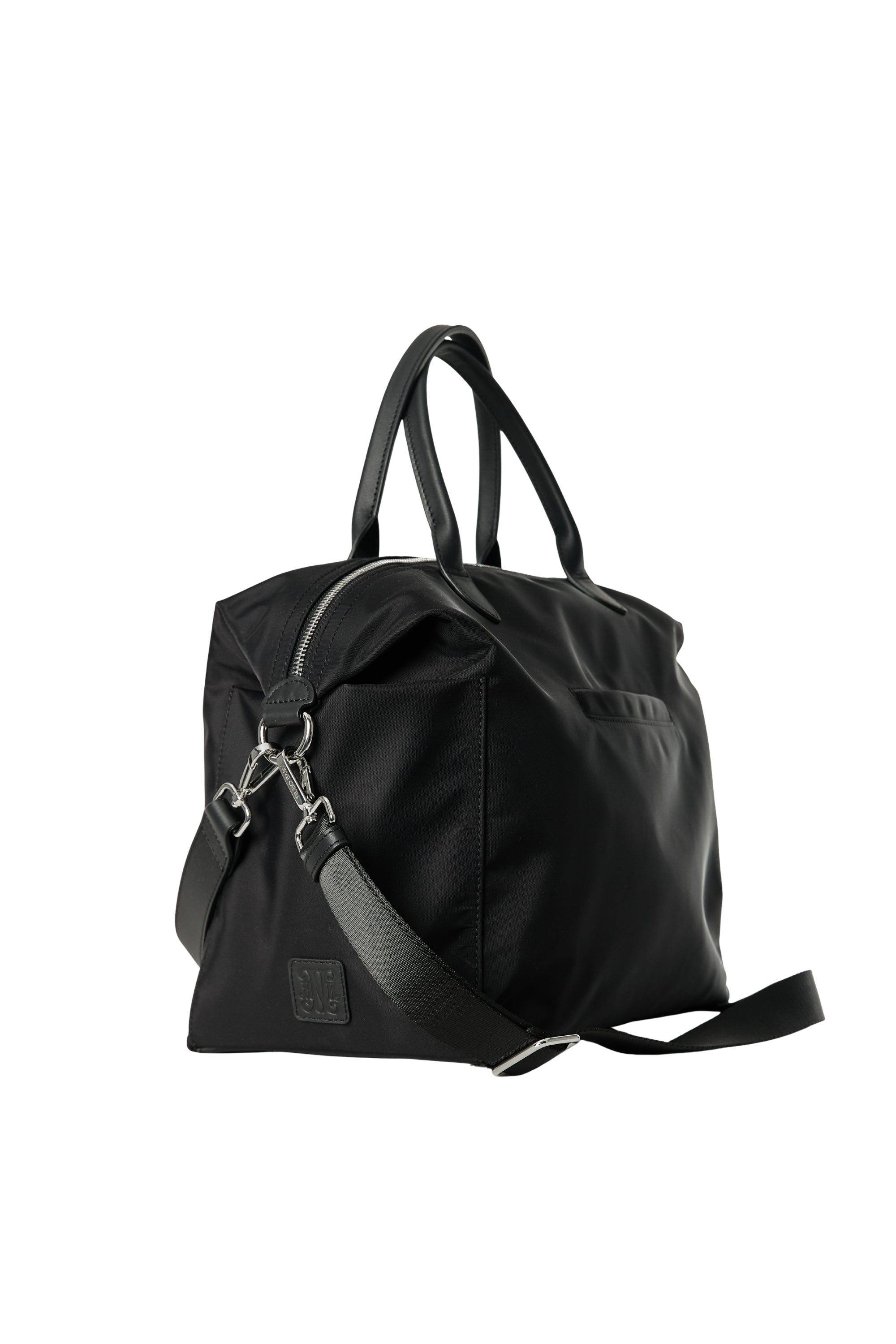 Monogram Black Diaper Bag