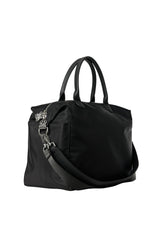 Monogram Black Diaper Bag