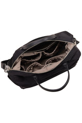 Monogram Black Diaper Bag