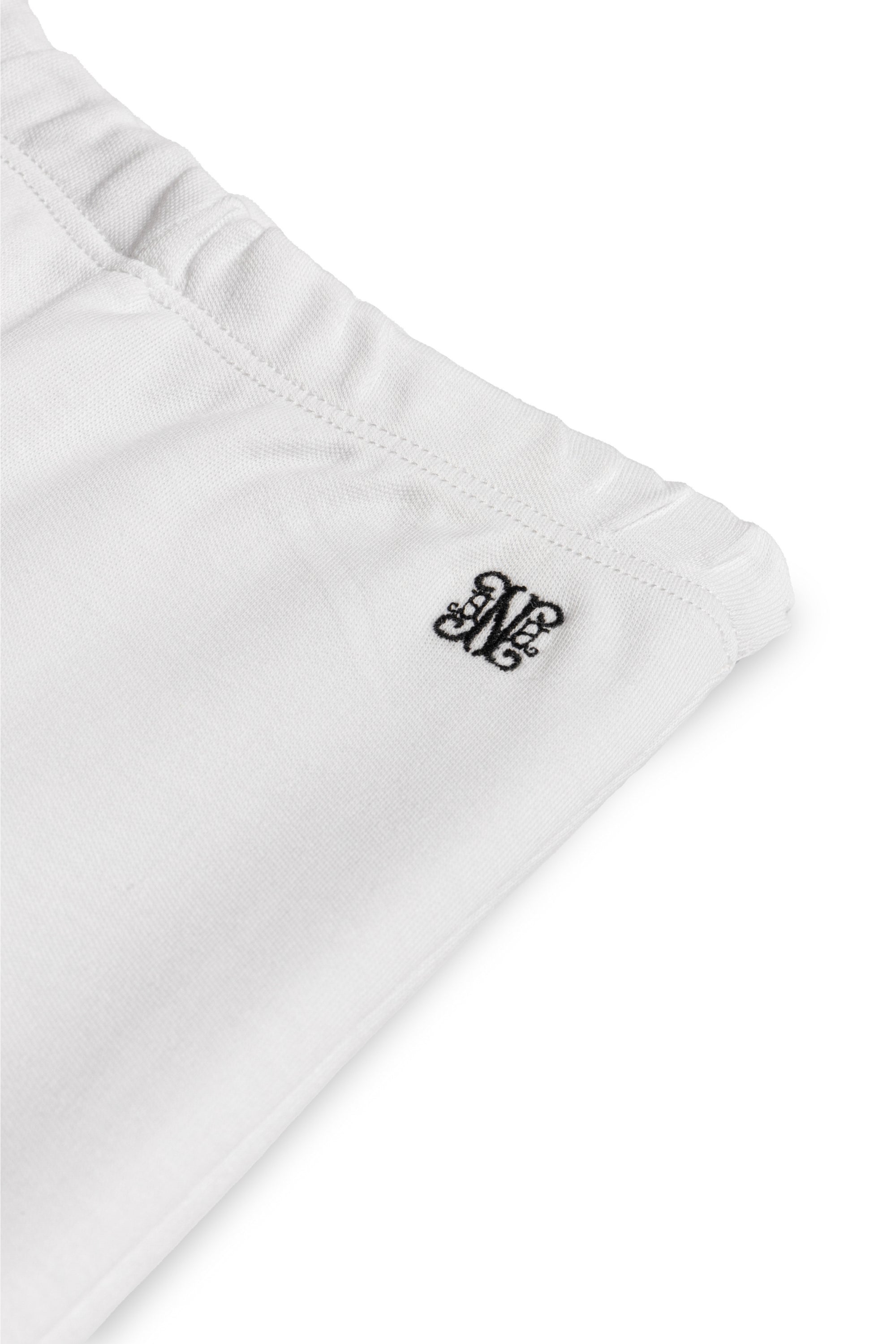 Monogram Embroidered Baby Leggings