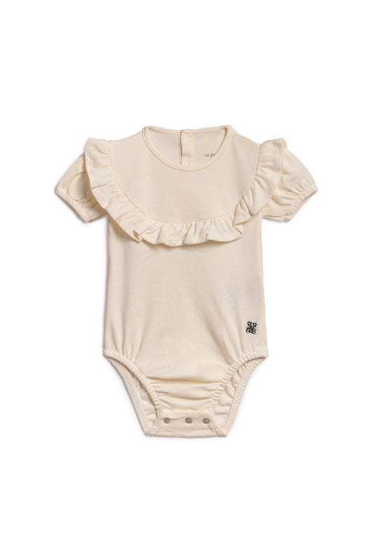Ruffled Cloud Bodysuit
