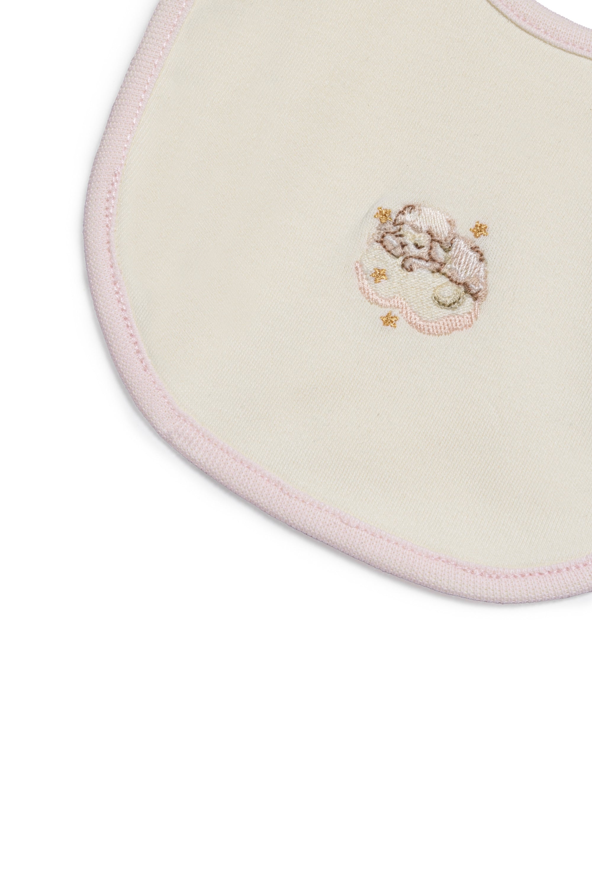 Sheep Embroidered Bib