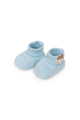 Teddy Embroidered Booties